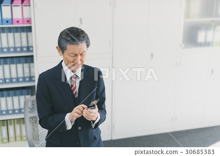 電話 悲傷 商務人士 30685383