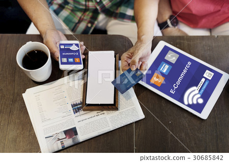Online Purchasing Payment E-commerce Banking 30685842