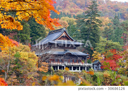 Fukuman in autumn Takashi Kurugi Temple (Yanatsu Town) 30686126
