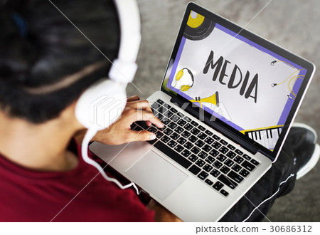 Digital media music streaming audio leisure Digital media music streaming audio leisure 30686312