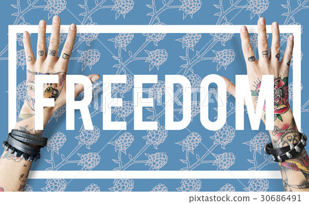 Freedom Chill Positivity Graphic Word Freedom Chill Positivity Graphic Word 30686491
