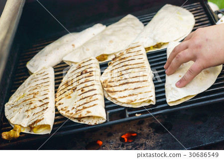 grilled tortilla grilled tortilla 30686549