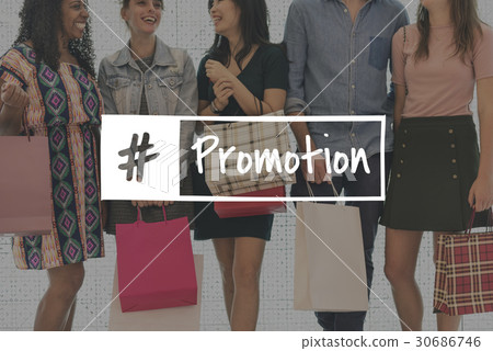 Promotion Enjoyment Shopaholics Customer Store Promotion Enjoyment Shopaholics Customer Store 30686746