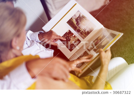 Photo Gradient Style with Senior Couple Look Photo Album Photo Gradient Style with Senior Couple Look Photo Album 30687322
