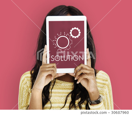 Configuration Operation Splution System Icons Symbols 30687960