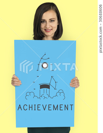 Performance Way to Success Target Icon Performance Way to Success Target Icon 30688606