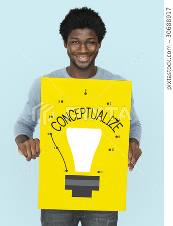 Idea Inspire Creativity Light Bulb Graphic Icon 30688917