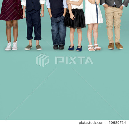 Little Kids Dressing Modern Trendy 30689714