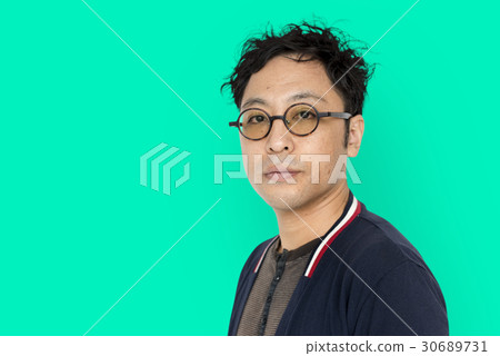 Asian Man Studio Shoot Lifestyle Isolated Asian Man Studio Shoot Lifestyle Isolated 30689731