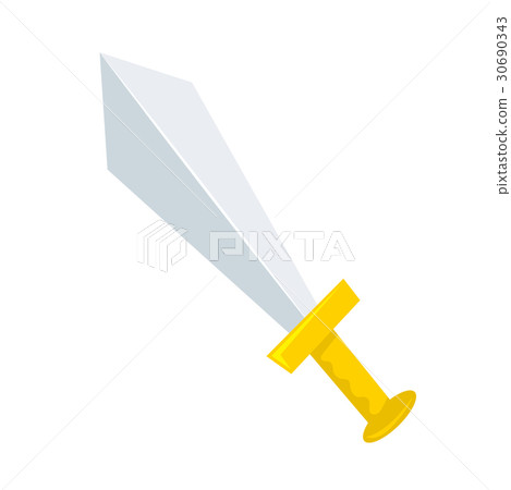 sword isolated illustration 30690343