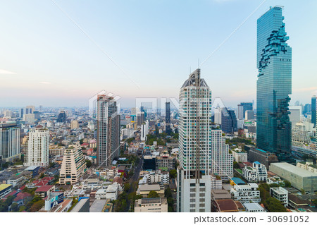Bangkok skyline Mahanakorn building cityscape 30691052