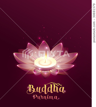 Buddha Purnima Vesak day lettring text greeting Buddha Purnima Vesak day lettring text greeting 30691379