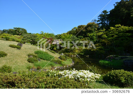 長野縣立花園日本庭園奈良 30692676