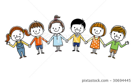 孩子：一起牽手 30694445