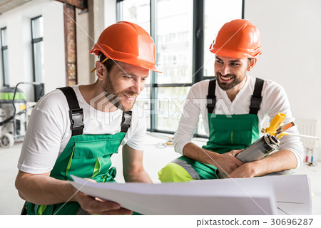 Hilarious smiling constructors keeping plan Hilarious smiling constructors keeping plan 30696287