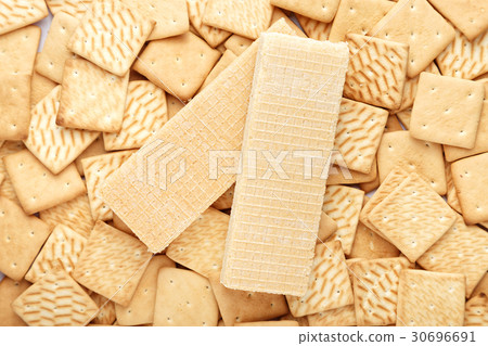 Cracker and waffles 30696691
