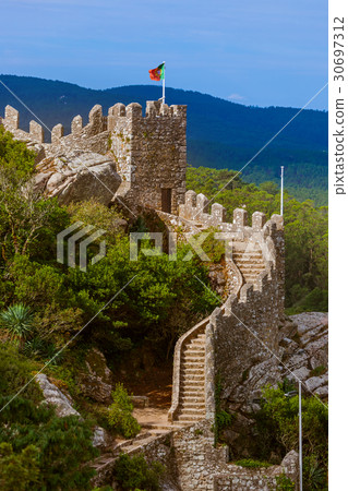 Moorish castle in Sintra - Portugal 30697312