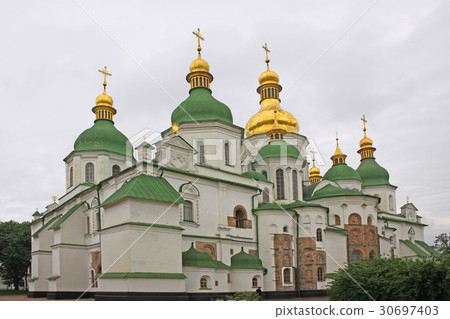 Ukraine. Kiev. View at Saint Sophia Cathedral 30697403