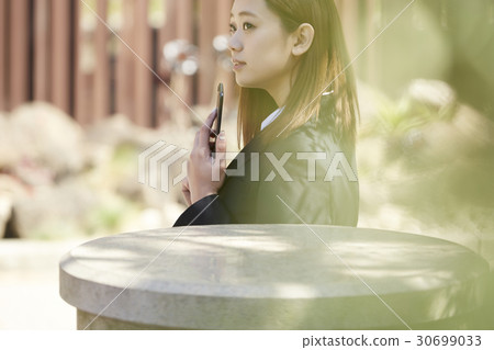 Business woman outdoors Business woman outdoors 30699033