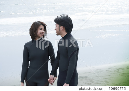 沿海衝浪者夫婦 30699753