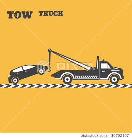 Tow truck emblem 30702197