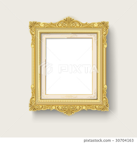 vintage gold picture frame vintage gold picture frame 30704163