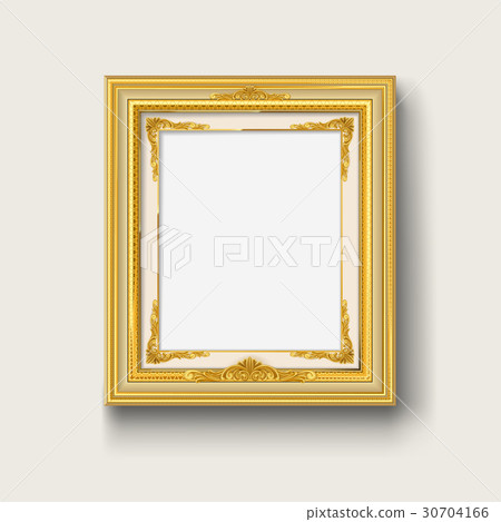 vintage gold picture frame vintage gold picture frame 30704166
