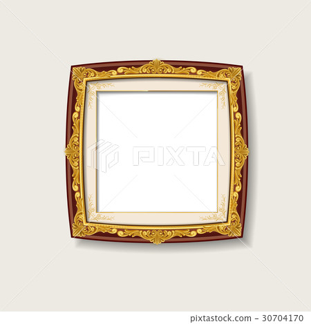 vintage gold picture frame  30704170