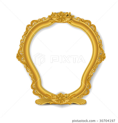 vintage gold picture frame  30704197