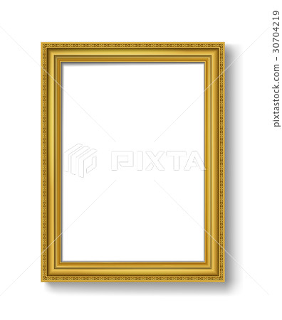 vintage gold picture frame  30704219