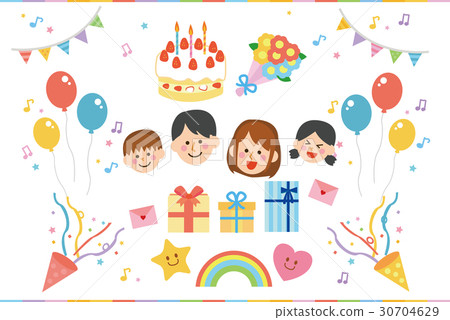 慶祝象例證集合 30704629