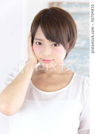 年輕女士的髮型 年輕女士的髮型 30704910