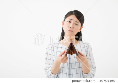 A woman in need of money 30705360