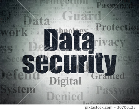 Security concept: Data Security on Digital Data Security concept: Data Security on Digital Data 30706123