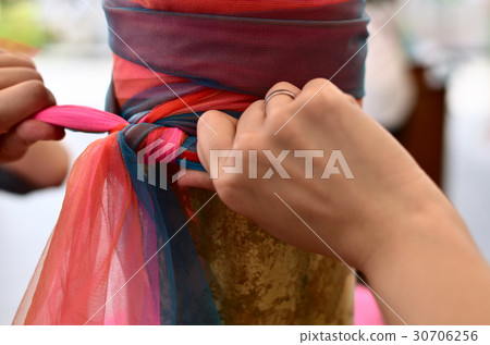 Binding seven colors-seven cubits (long)-fabrics Binding seven colors-seven cubits (long)-fabrics 30706256