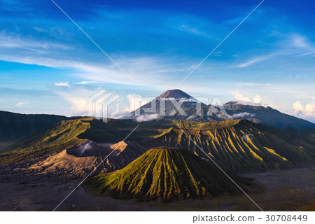 Mount Bromo volcano,East Java, Indonesia. Mount Bromo volcano,East Java, Indonesia. 30708449