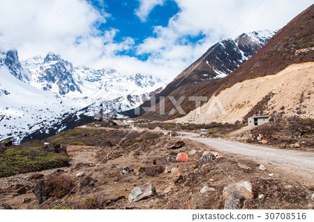 Beautiful landscape of Chopta valley,Sikkim,India 30708516