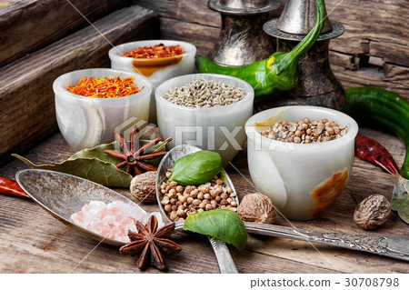 peppercorn and Indian spice 30708798