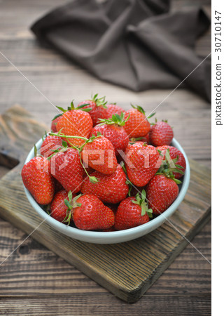 Fresh red strawberries Fresh red strawberries 30710147