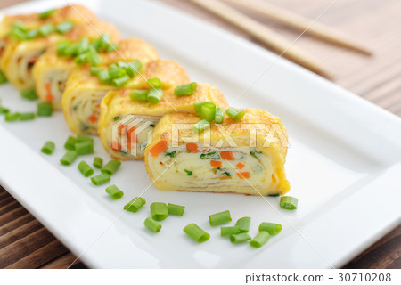 Japanese rolled omelette 30710208
