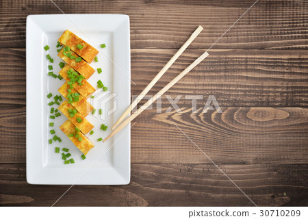 Japanese rolled omelette Japanese rolled omelette 30710209