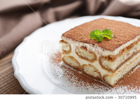 Tiramisu cake with mint 30710995