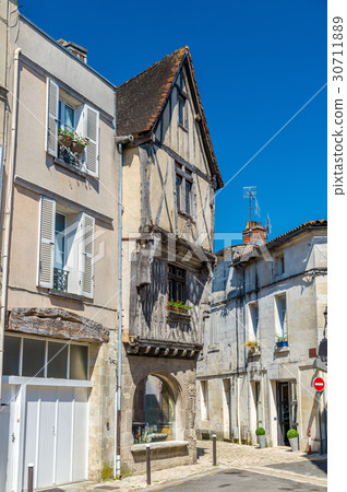 Historic buildings in Cognac, a town in France 30711889