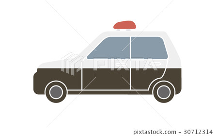 警車_復古色 30712314