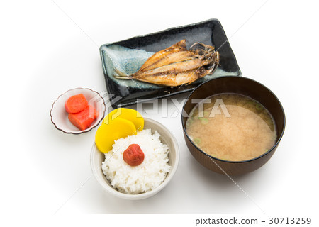 japanese traditional breakfast 30713259