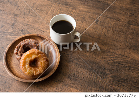 Coffee donut cafe image Coffee donut cafe image 30715779