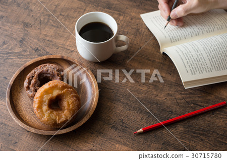 Coffee donut cafe image Coffee donut cafe image 30715780