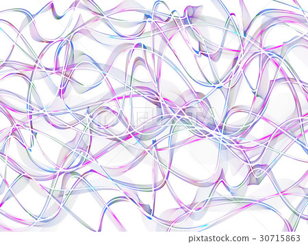 abstract multicolored waves 30715863