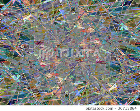 abstract glass fragments 30715864