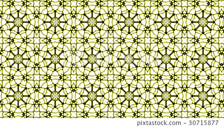 Abstract repeating ornate geometric luxury pattern Abstract repeating ornate geometric luxury pattern 30715877